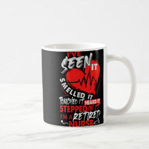 Ich bin eine pensionierte Krankenschwester, Kranke Kaffeetasse