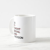 ICH BIN EINE PERSON KAFFEETASSE (Vorderseite Links)