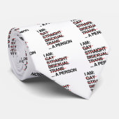 ICH BIN EINE PERSON KRAWATTE (Gerollt)