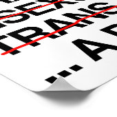 ICH BIN EINE PERSON POSTER (Ecke)