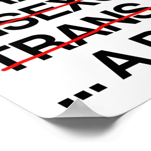 ICH BIN EINE PERSON POSTER (Ecke)