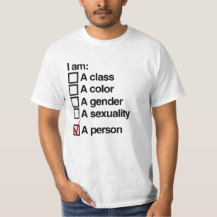 Ich bin eine Person T-Shirt