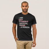 ICH BIN EINE PERSON T-Shirt (Vorne ganz)