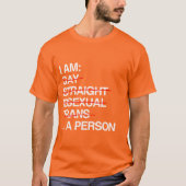 ICH BIN EINE PERSON T-Shirt (Vorderseite)