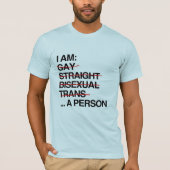 ICH BIN EINE PERSON T-Shirt (Vorderseite)