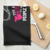 Ich bin eine phantastische Iguana-Mutter Geschirrtuch (Viertel Falte)