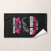 Ich bin eine phantastische Iguana-Mutter Handtuch (Handtuch)