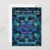 Ich bin eine phantastische Postkarte (Vorne/Hinten)