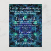 Ich bin eine phantastische Postkarte (Vorderseite)