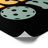 Ich bin eine Pickleball-Ehefrau Poster (Ecke)