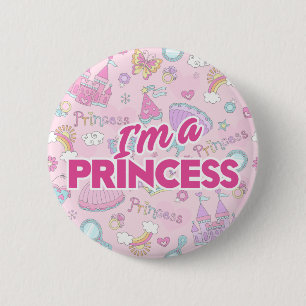 Ich bin eine Prinzessin Button