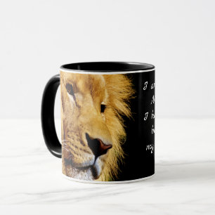 Ich bin eine Prinzessin, mein Vater ein Zitat zum  Tasse