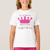 Ich bin eine Prinzessin T-Shirt (Vorderseite)