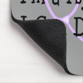Ich bin eine Psych Krankenschwester, ich kann Sie Mousepad (Ecke)