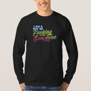 Ich bin eine Reue, die sonnenglänzende, gruselige  T-Shirt