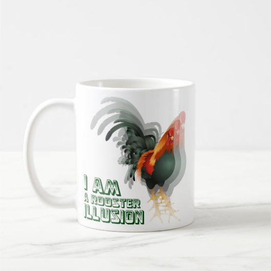 Ich bin eine Roostertäuschung Kaffeetasse (Links)