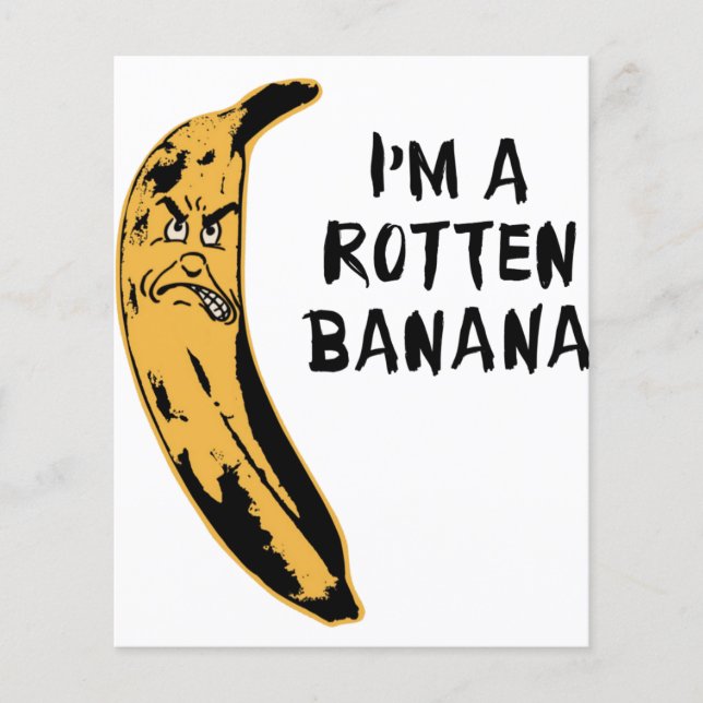 Ich bin eine Rotten Banane (Vorderseite)
