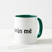Ich bin eine Schale Iren Gaeilge SprachTasse Tasse (VorderseiteRechts)