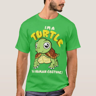Ich bin eine Schildkröte in menschlichem Kostüm T-Shirt