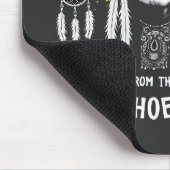 Ich bin eine Schlampe aus dem Slapahoe-Stamm Mousepad (Ecke)