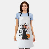 Ich bin eine schlechte Hexe Schürze (Getragen)