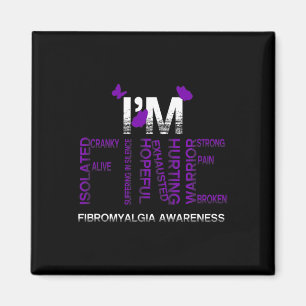 Ich bin eine schöne Fibromyalgie, Krieger-Fibro-Se Magnet