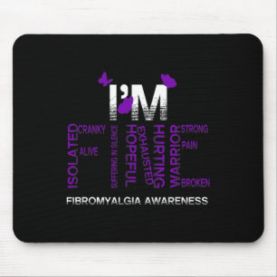 Ich bin eine schöne Fibromyalgie, Krieger-Fibro-Se Mousepad
