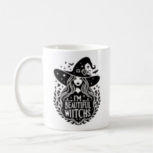 Ich bin eine schöne Hexe Kaffeetasse