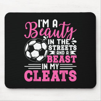 Ich bin eine Schönheit auf der Straße und ein Bies Mousepad