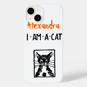 Ich bin eine schwarze Katze Halloween Case-Mate iPhone 14 Hülle