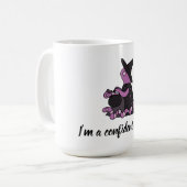 Ich bin eine selbstbewusste Hexe Kaffeetasse (Vorderseite Links)