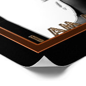 Ich bin eine starke schwarze Frau Poster (Ecke)