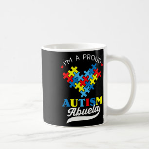 Ich bin eine stolze Abuela Autismus-Bewusstsein Au Kaffeetasse