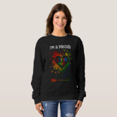 Ich bin eine stolze Autismummutter Autismuserkennu Sweatshirt (Vorne ganz)