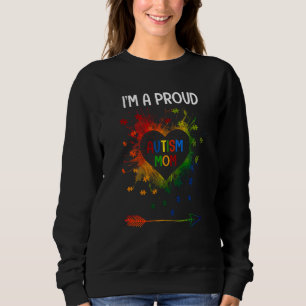 Ich bin eine stolze Autismummutter Autismuserkennu Sweatshirt