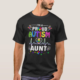 Ich bin eine stolze Autismus-Tante Frauen Mädche T-Shirt