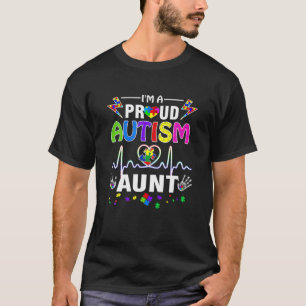Ich bin eine stolze Autismus Tante Frauen Mädchen T-Shirt
