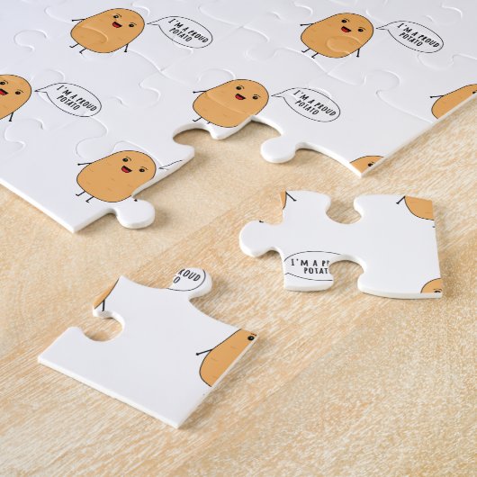 Ich bin eine stolze Kartoffel Puzzle (Seite)