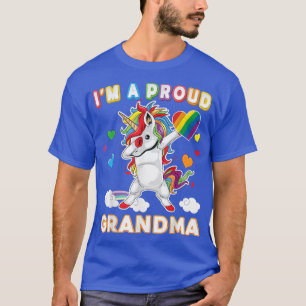 Ich bin eine stolze LGBT schwule Oma Pride Dabbing T-Shirt