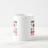 Ich bin eine stolze Mama einer superPhantastischen Kaffeetasse (Mittel)