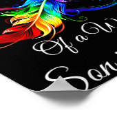 Ich bin eine stolze Mama eines wunderbaren Sohnes  Poster (Ecke)