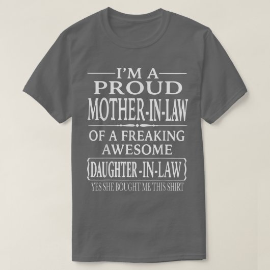 Ich bin eine stolze Mutter Mutter Muttersprache Da T-Shirt (Design vorne)