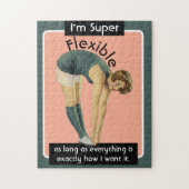 Ich bin eine superflexible, sonnige, sarkastische puzzle (Vertikal)