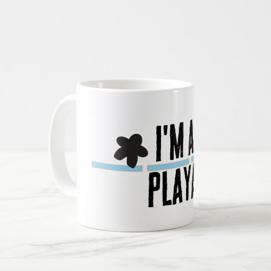 Ich bin eine Tasse von Playa (Board Game Player) (Vorderseite Links)