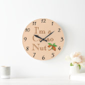 Ich bin eine Uhr der Kakaomantel (Zuhause)