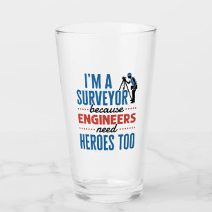 Ich bin eine Umfrage, weil Ingenieure auch Helden Glas