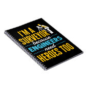 Ich bin eine Umfrage, weil Ingenieure auch Helden  Notizblock (Rechte Seite)