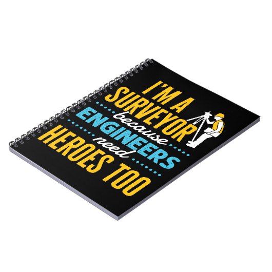 Ich bin eine Umfrage, weil Ingenieure auch Helden Notizblock (Linke Seite)