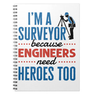 Ich bin eine Umfrage, weil Ingenieure auch Helden  Notizblock