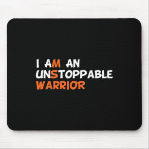Ich bin eine unaufhaltsame Kriegerin mit Multipler Mousepad